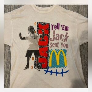 Travis Scott McDonald’s tee